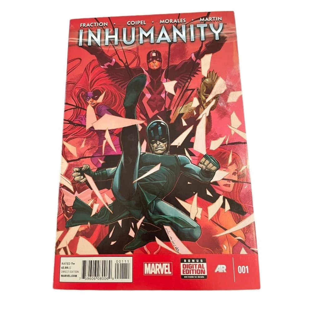 Marvel Inhumanitey #1 Fraction Coipel Morales Martin